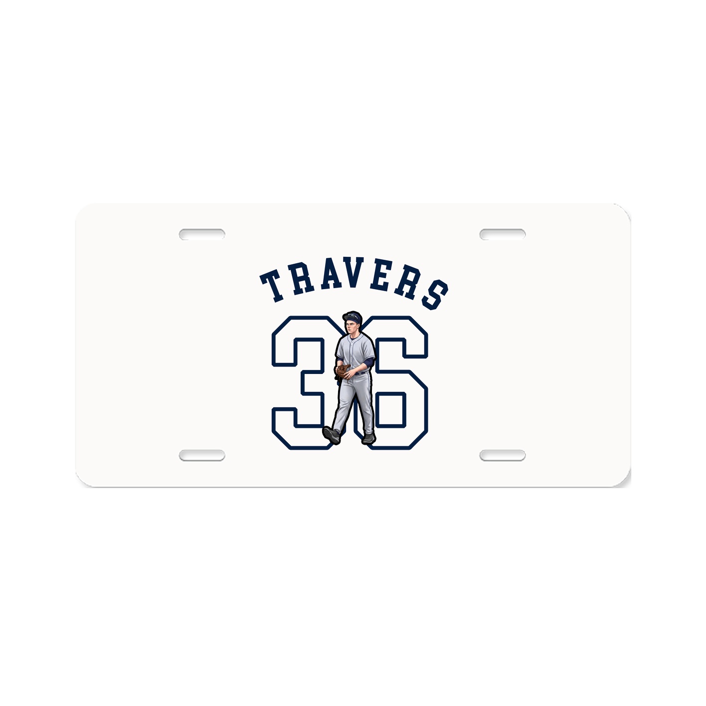 License Plate — Shirsey Arch in Classic