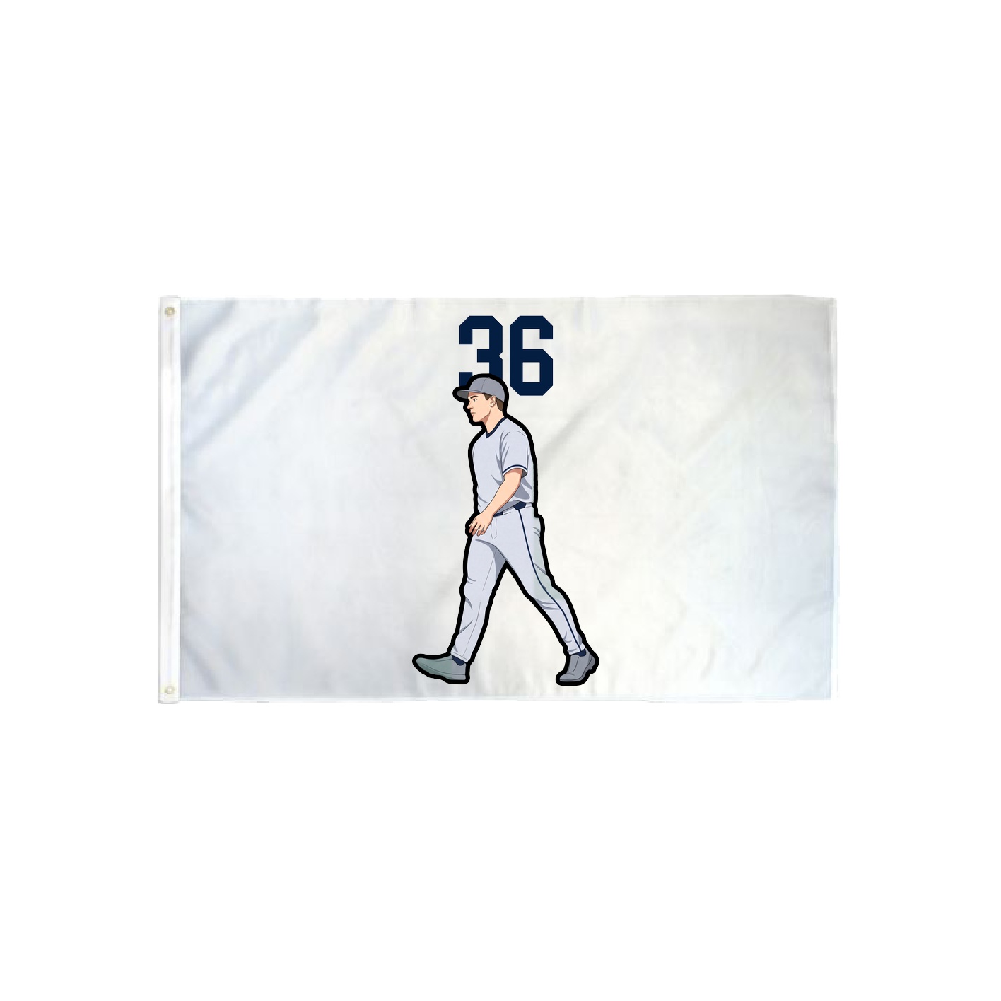 3x5 Flag — Number Top in Classic