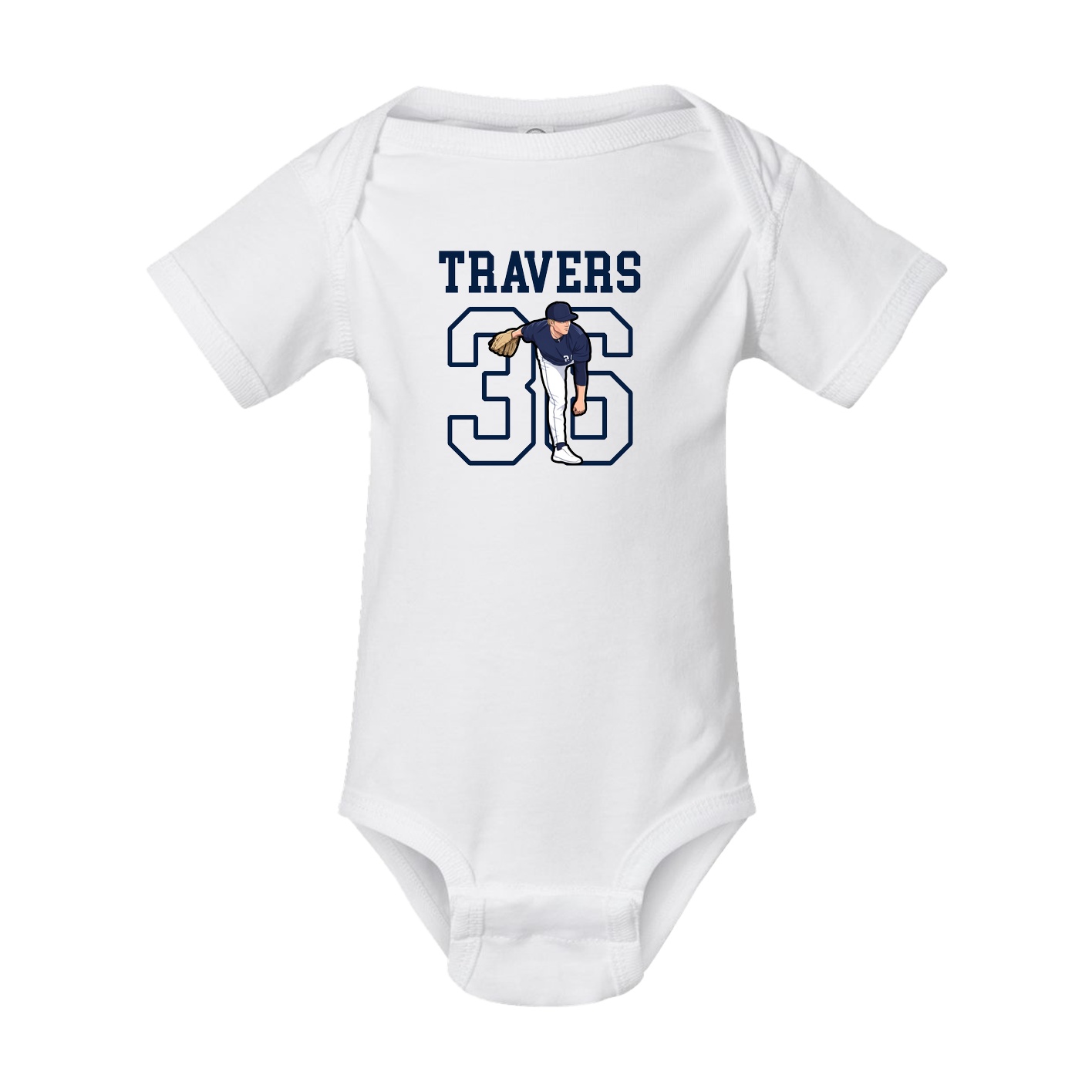 Baby Onesie — Shirsey in White