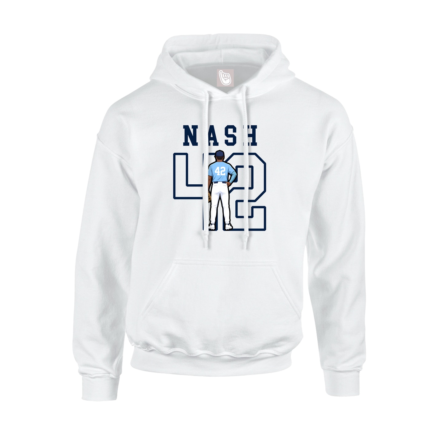 Hoodie — Shirsey in White