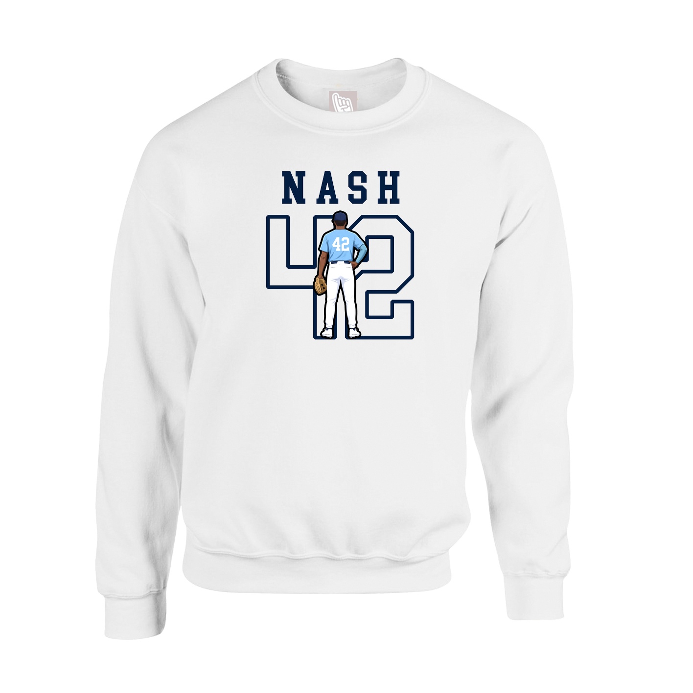 Fleece Crew — Shirsey in White