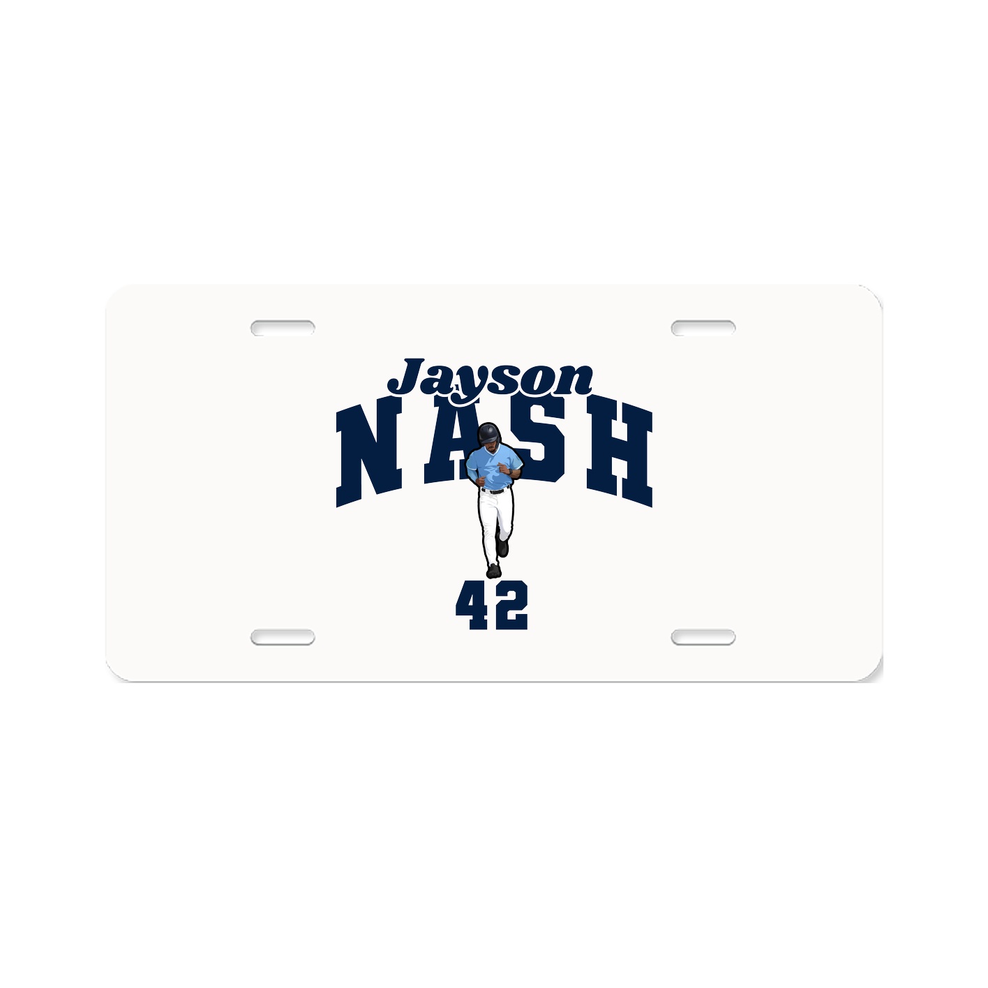 License Plate — Signature Arch in Classic
