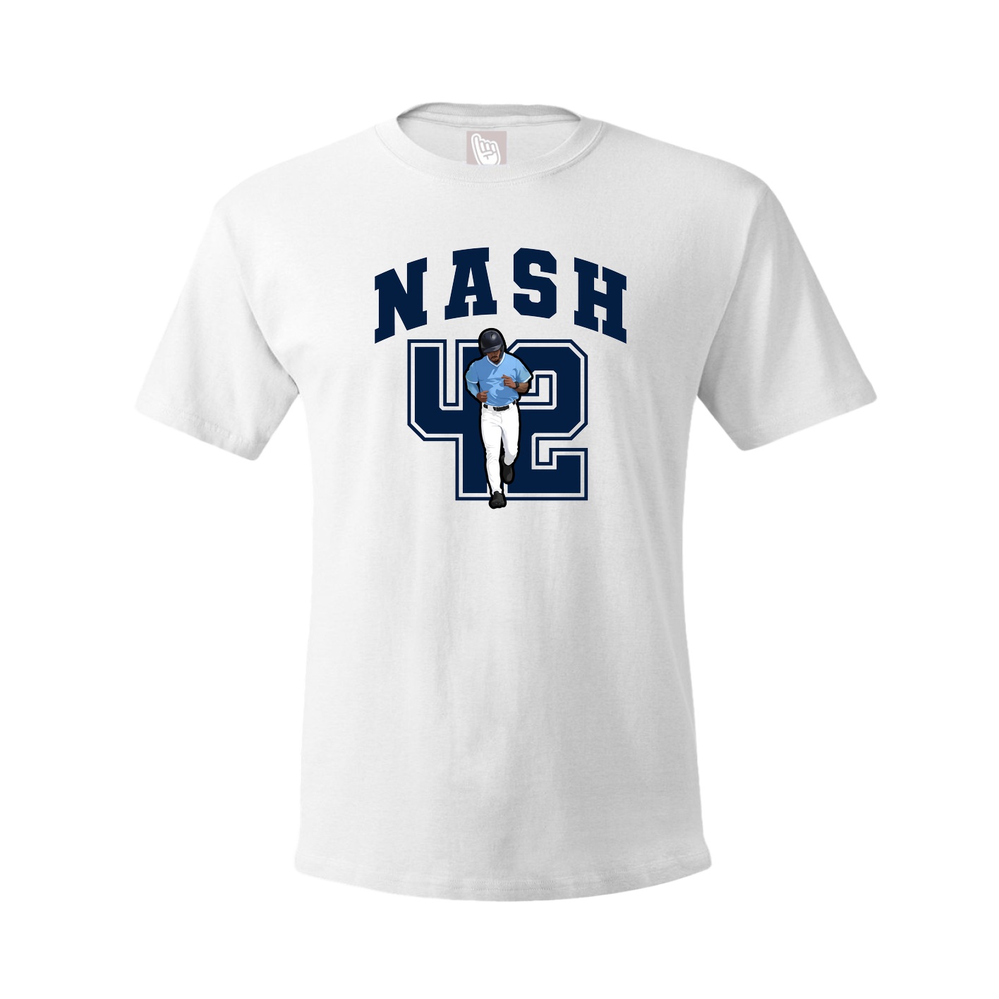 Tee — Number in White