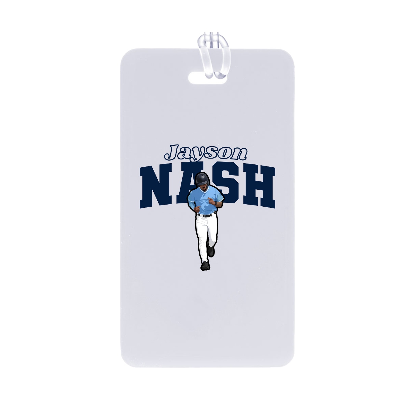 Bag Tag — Name Arch in Classic