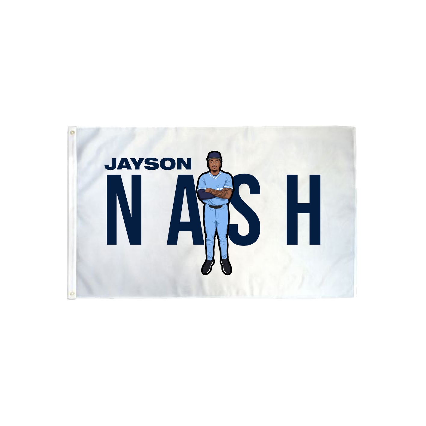 3x5 Flag — Player Name in Classic