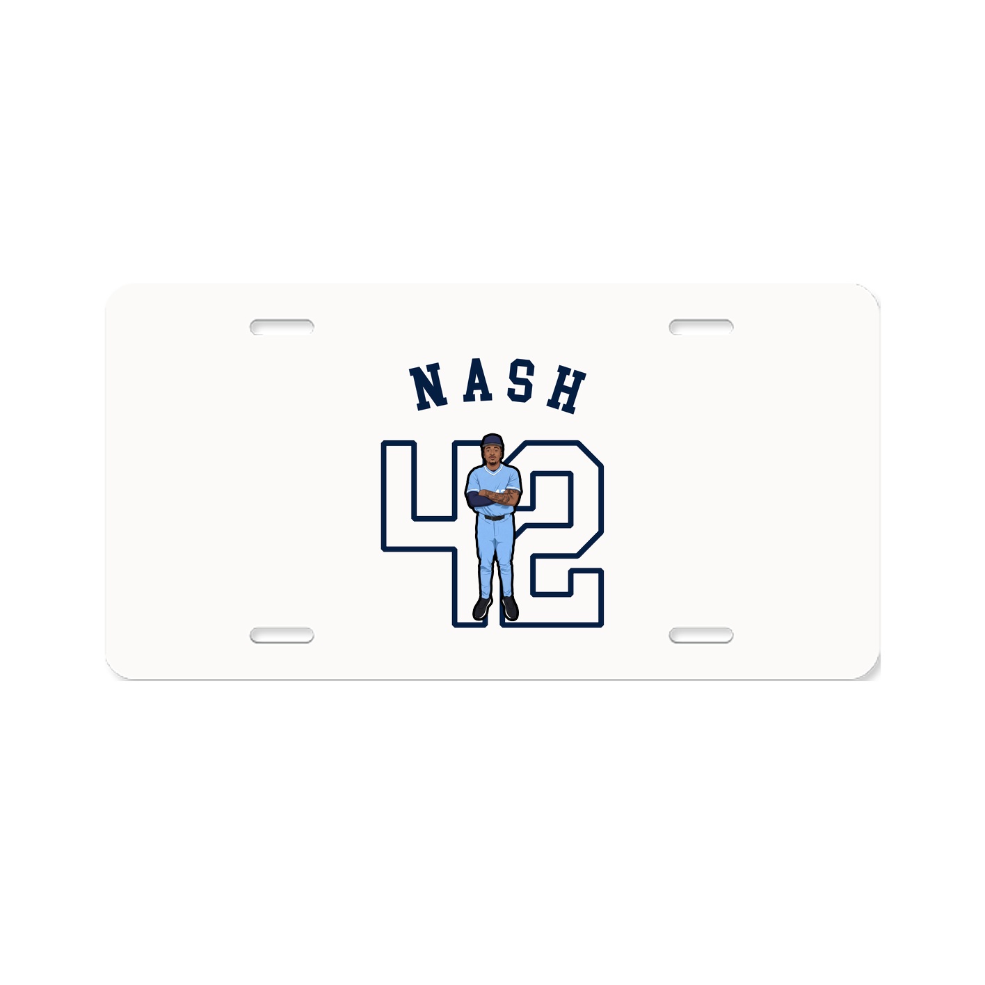 License Plate — Shirsey Arch in Classic