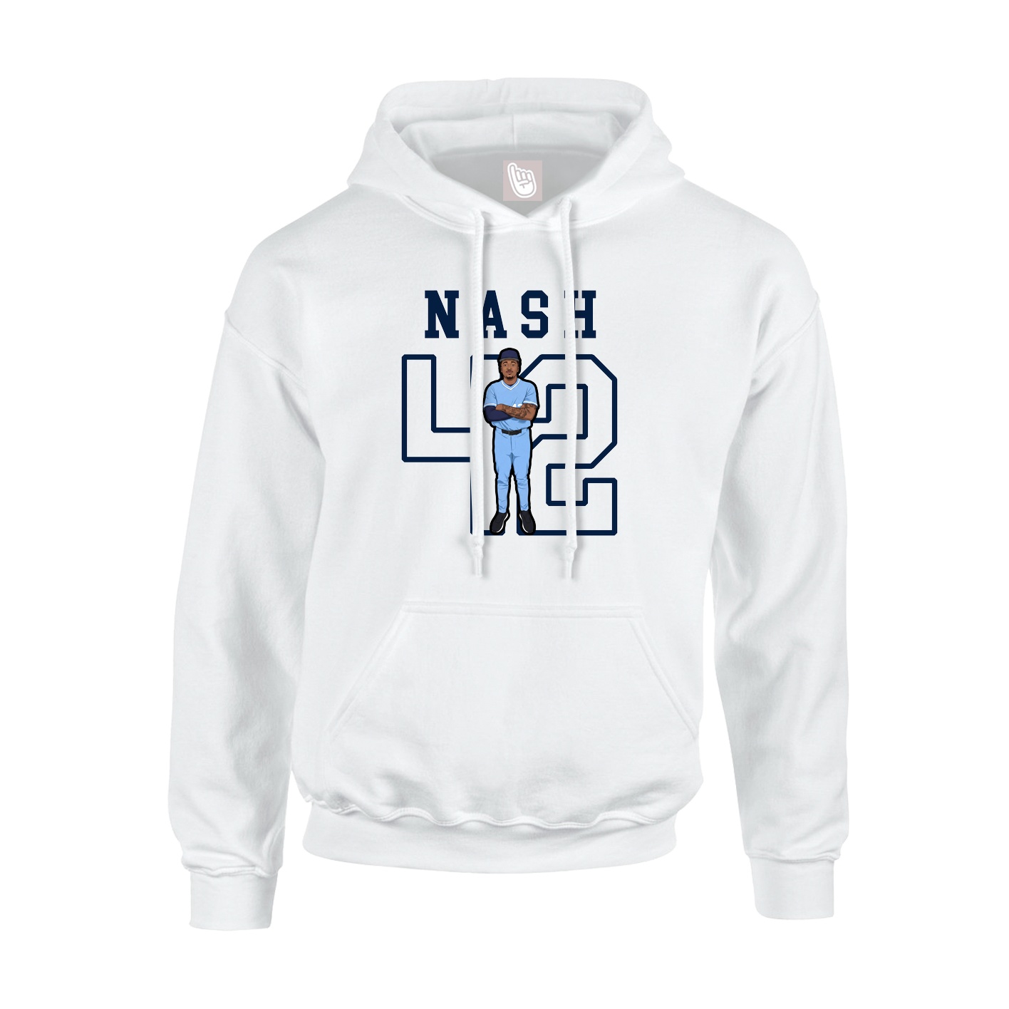 Youth Hoodie — Shirsey in White
