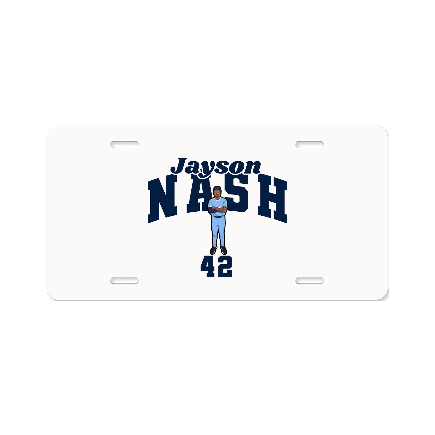 License Plate — Signature Arch in Classic