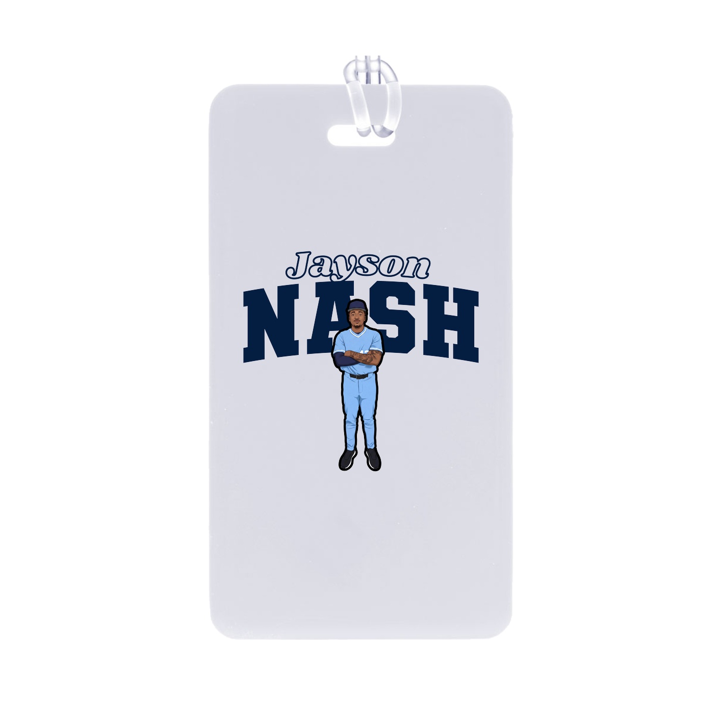 Bag Tag — Name Arch in Classic