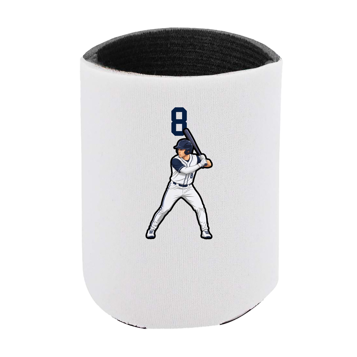 Can Holder — Number Top in White