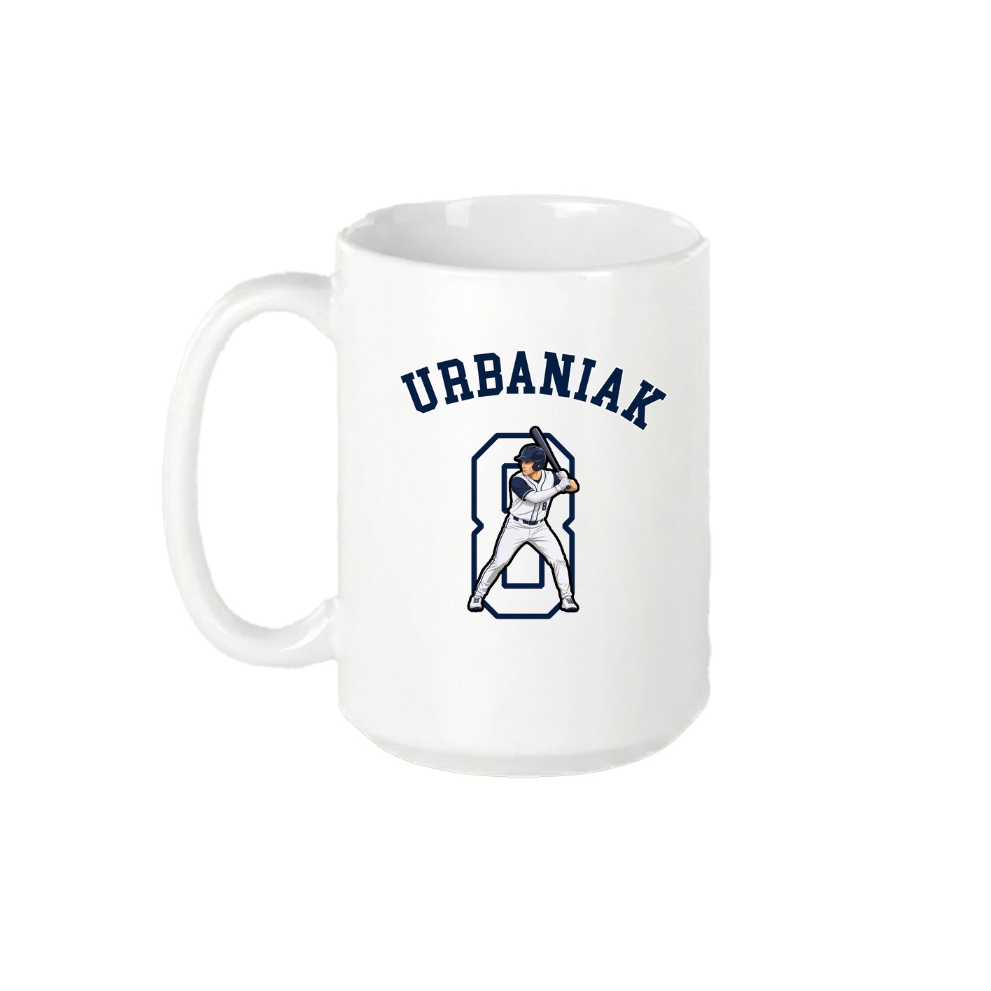 15oz Coffee Mug — Shirsey Arch in White