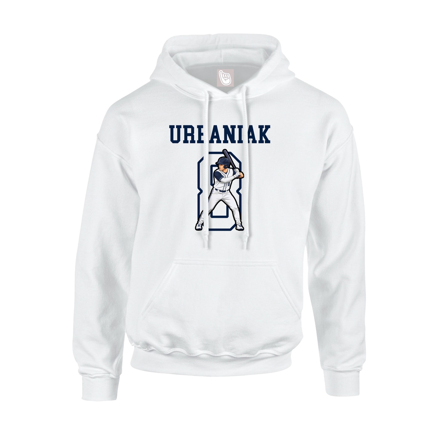 Youth Hoodie — Shirsey in White
