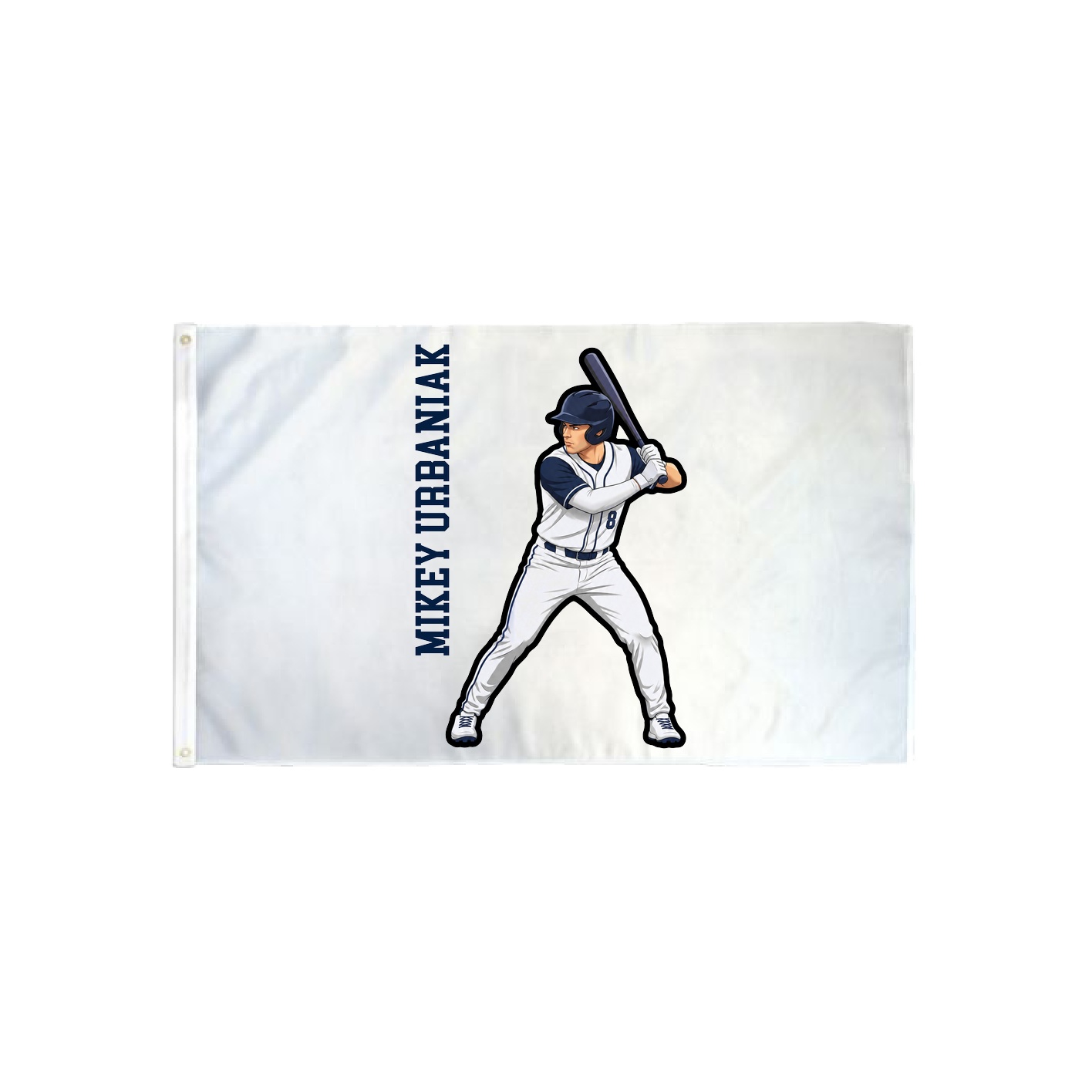 3x5 Flag — Name Vertical in Classic