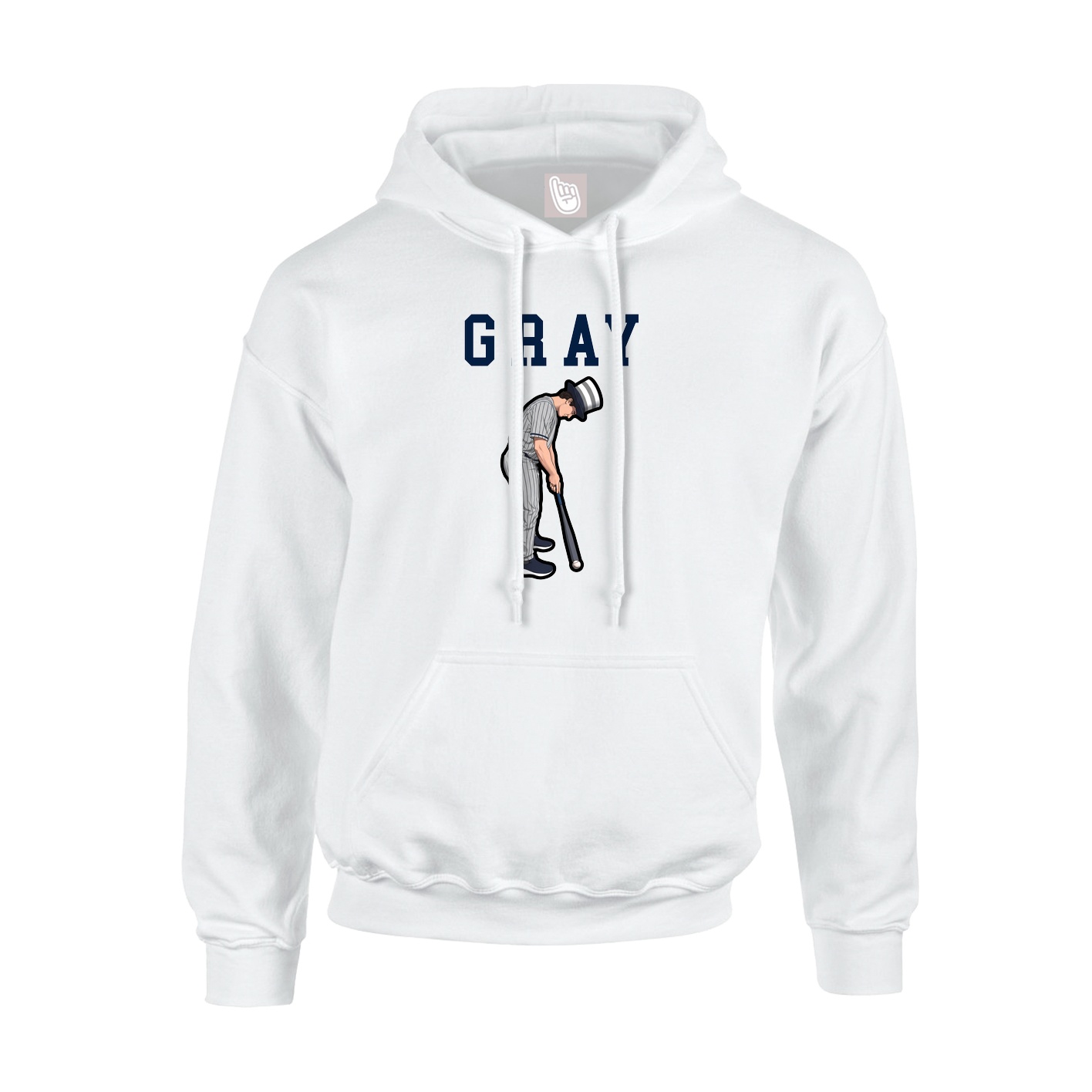 Youth Hoodie — Shirsey in White