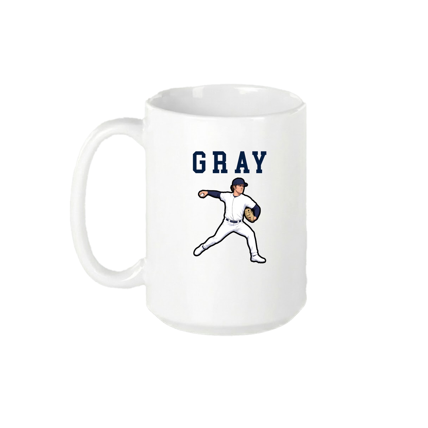 15oz Coffee Mug — Shirsey in White