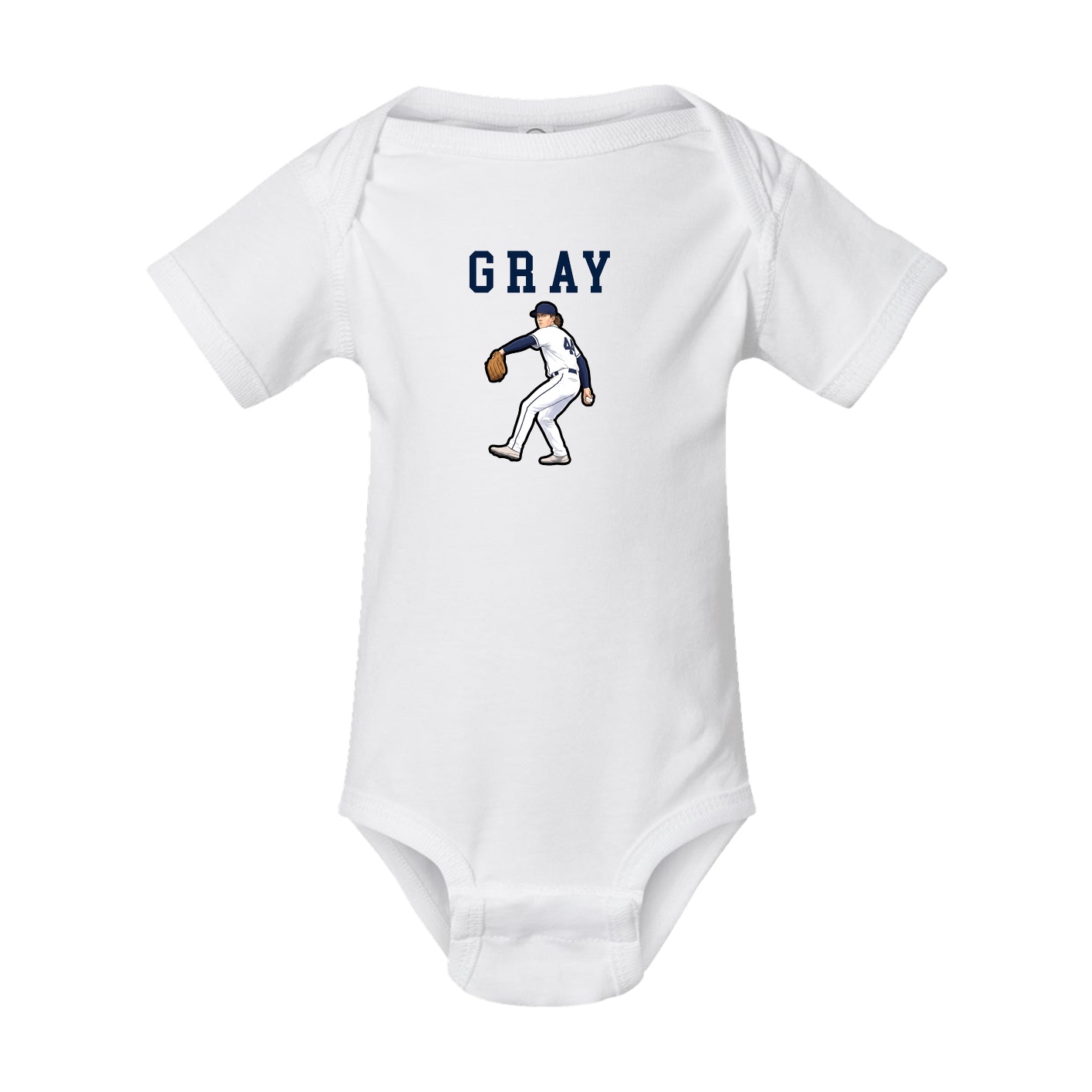 Baby Onesie — Shirsey in White