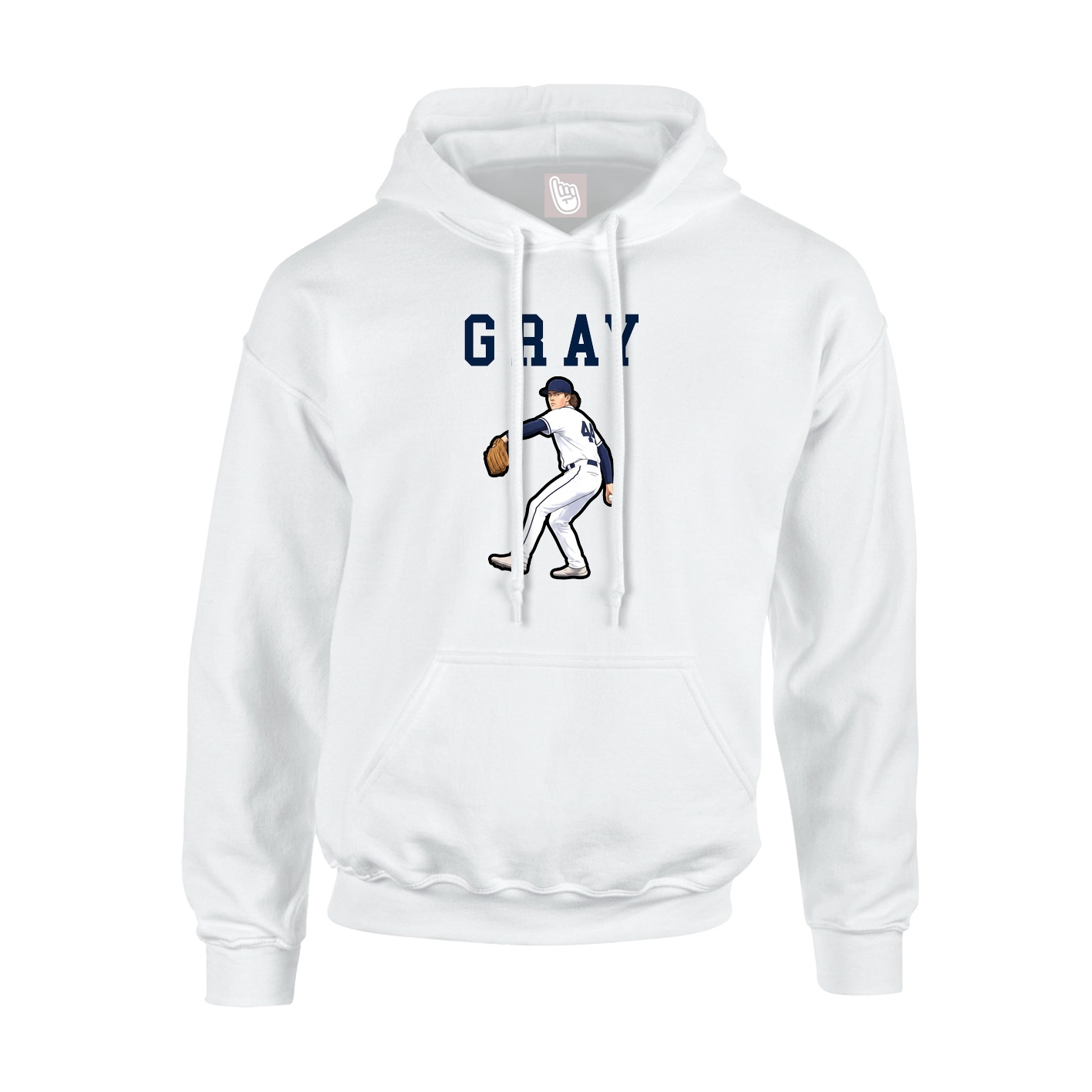 Youth Hoodie — Shirsey in White