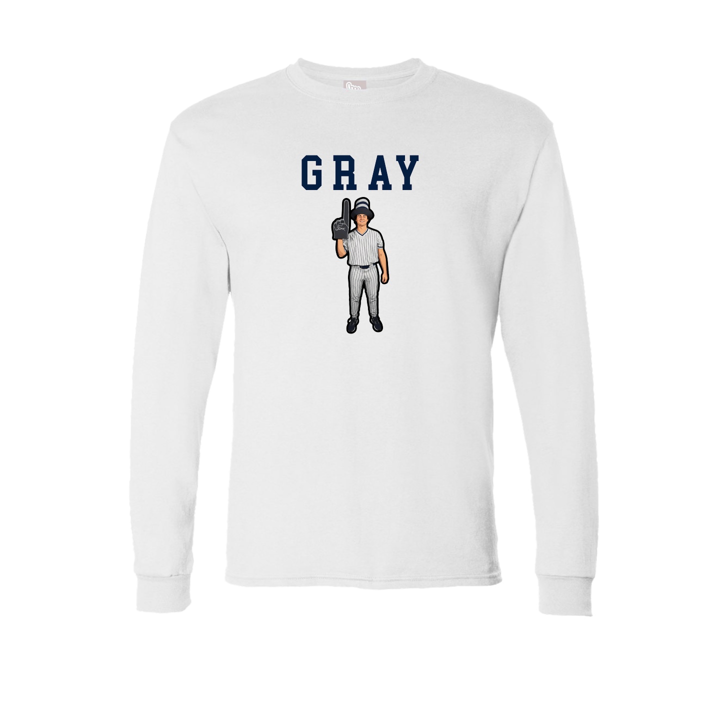 Long Sleeve Tee — Shirsey in White