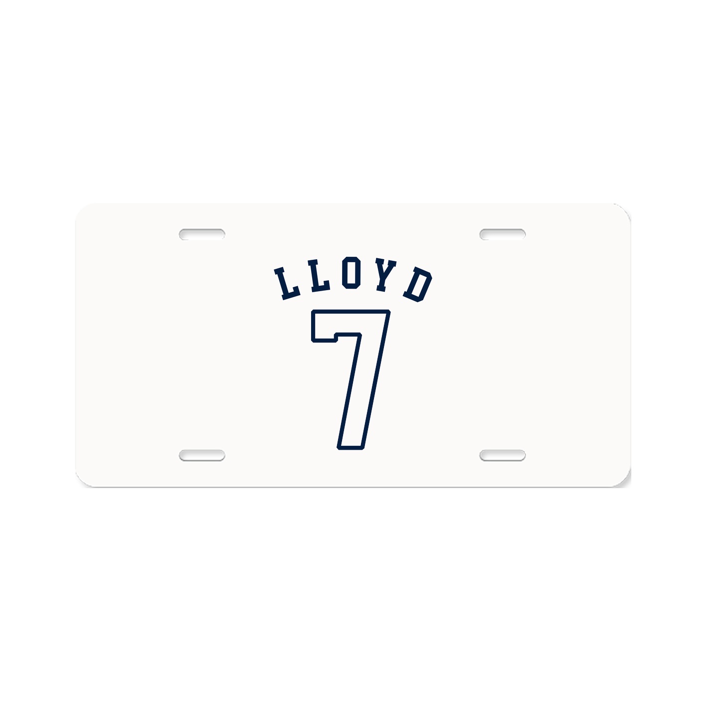 License Plate — Shirsey Arch in Classic