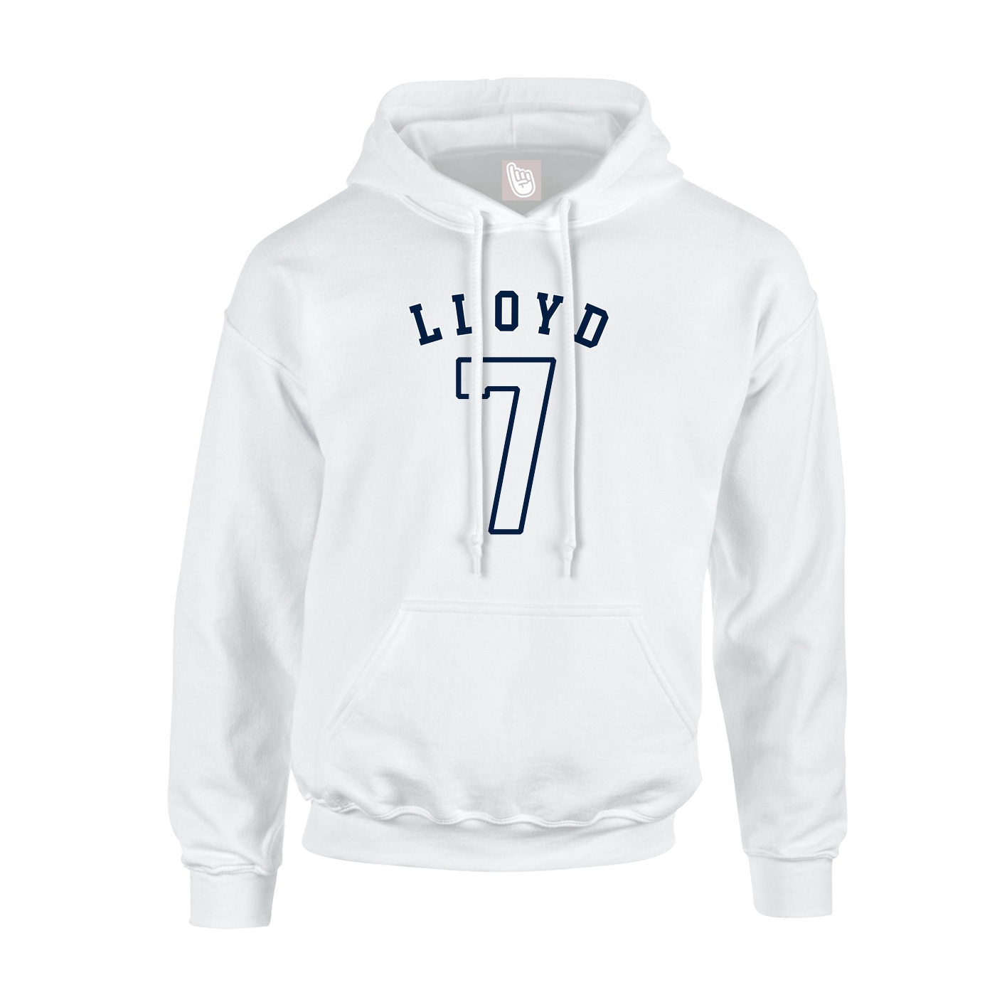 Hoodie — Shirsey Arch in White