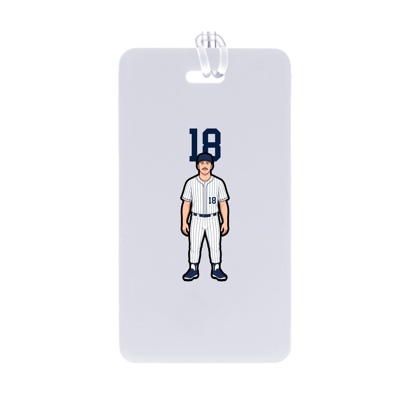 Bag Tag — Number Top in Classic