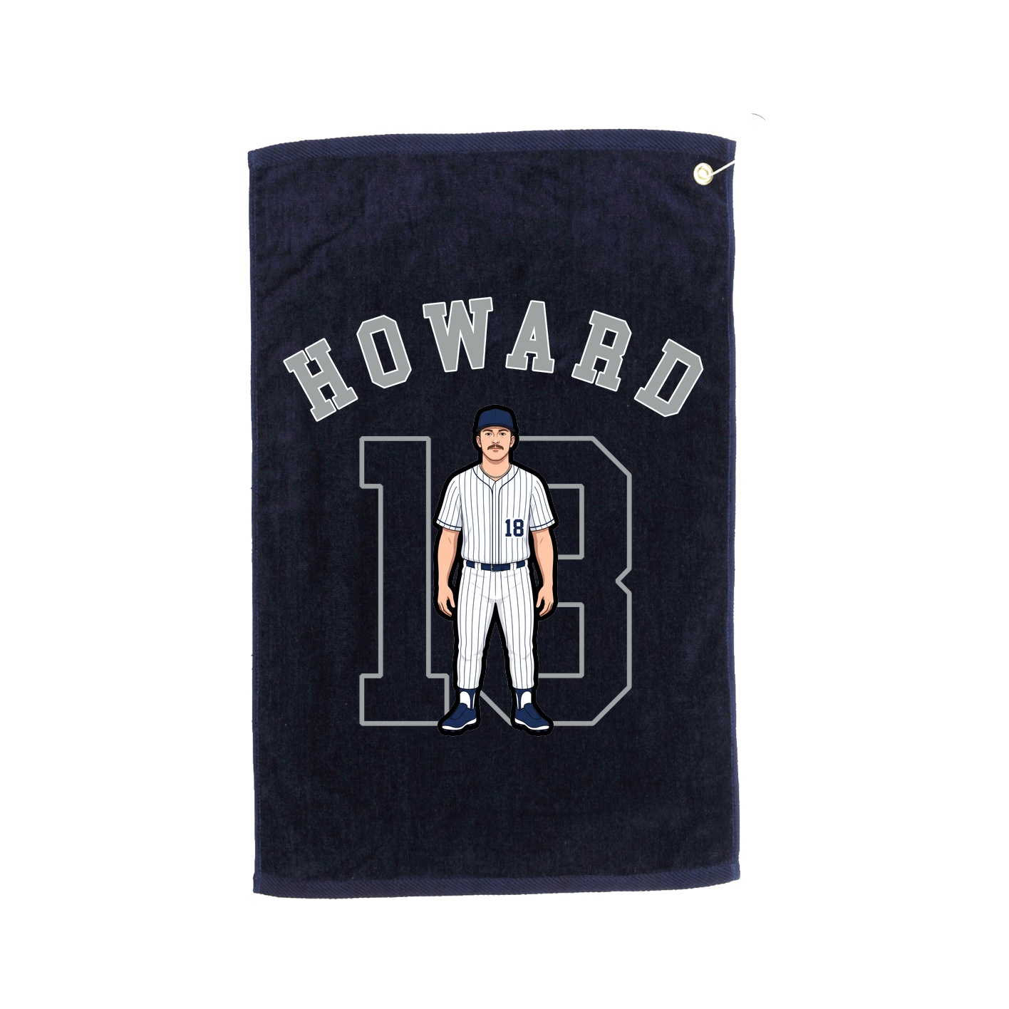 Golf Towel — Shirsey Arch in Navy