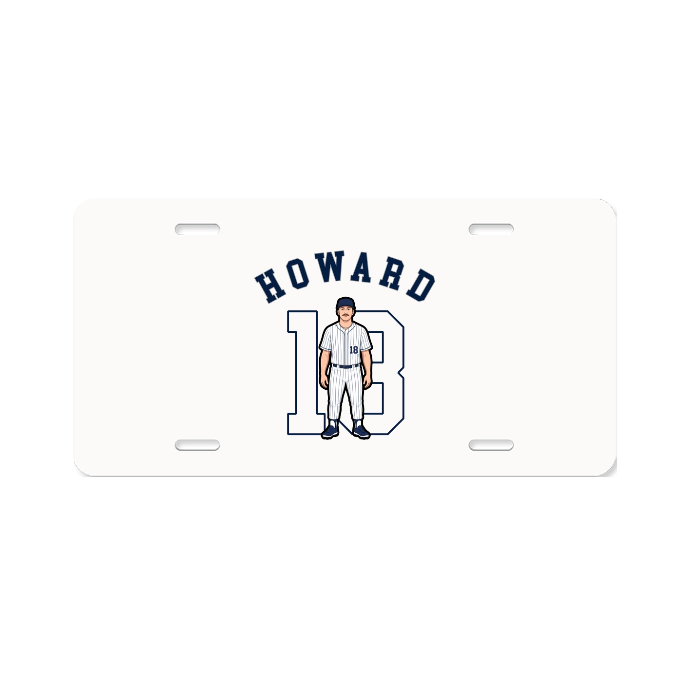 License Plate — Shirsey Arch in Classic