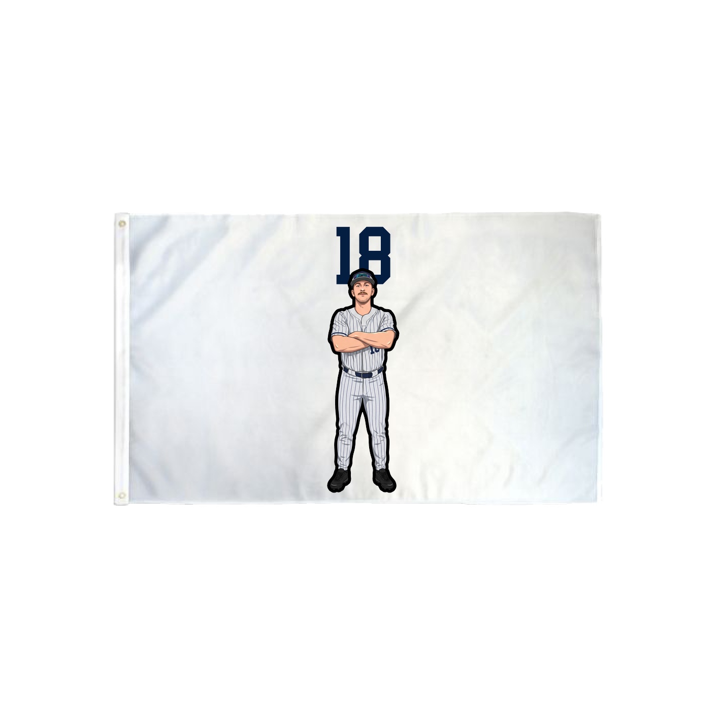 3x5 Flag — Number Top in Classic