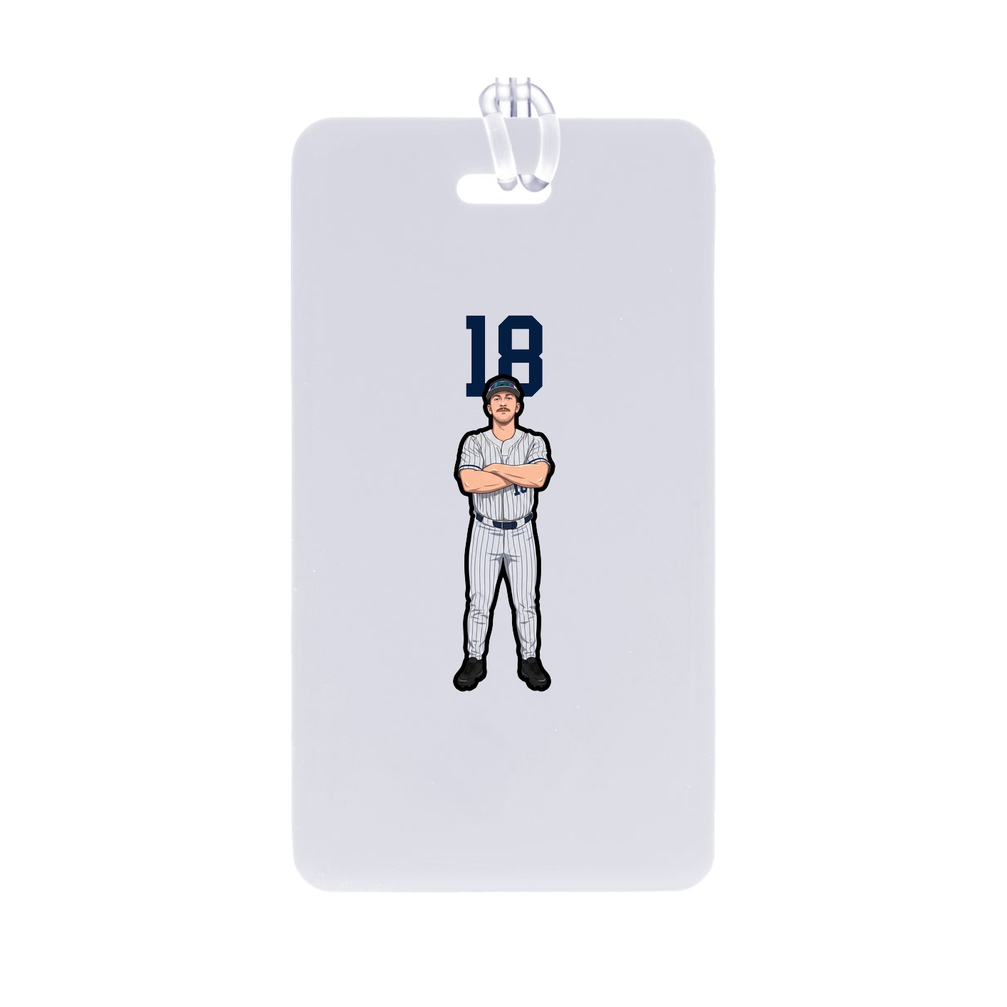 Bag Tag — Number Top in Classic