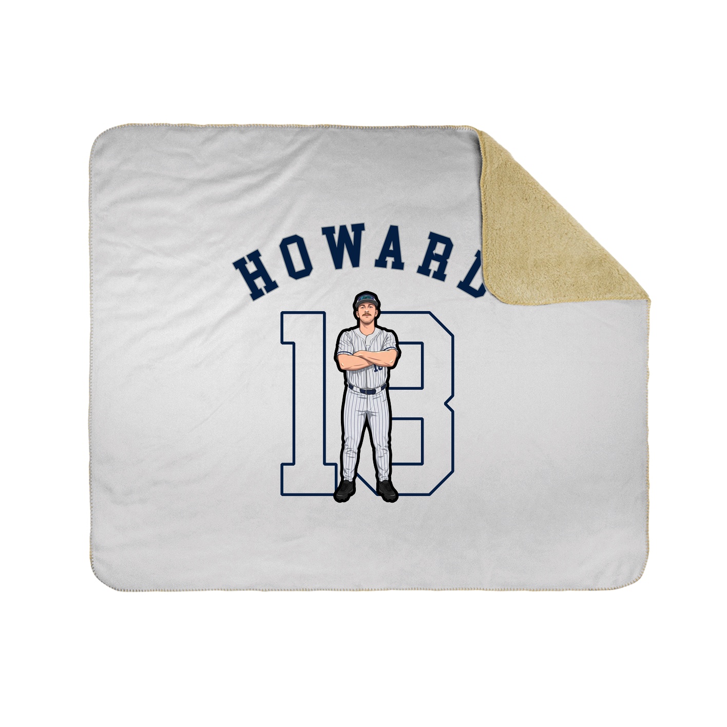 Throw Blanket — Shirsey Arch in White