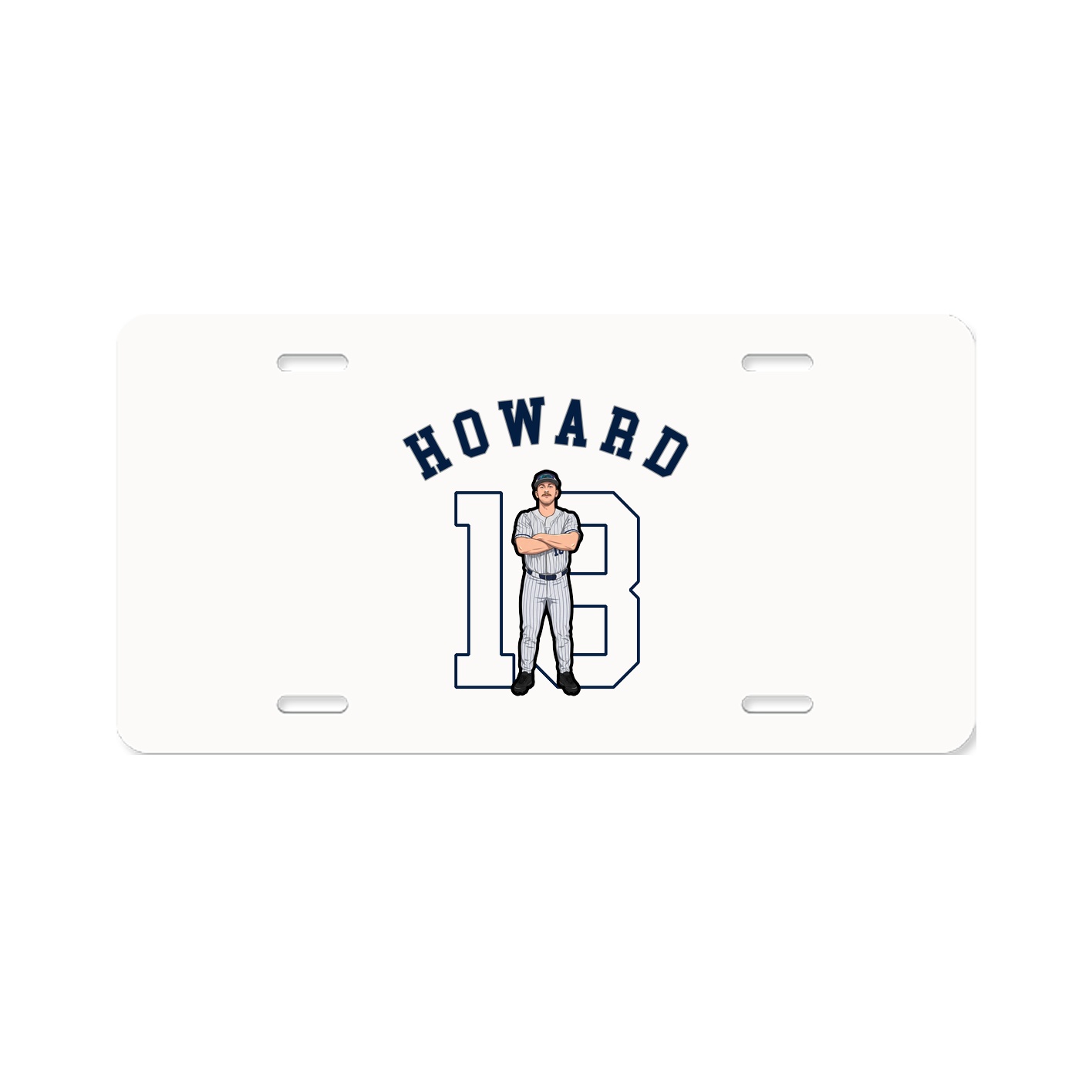 License Plate — Shirsey Arch in Classic