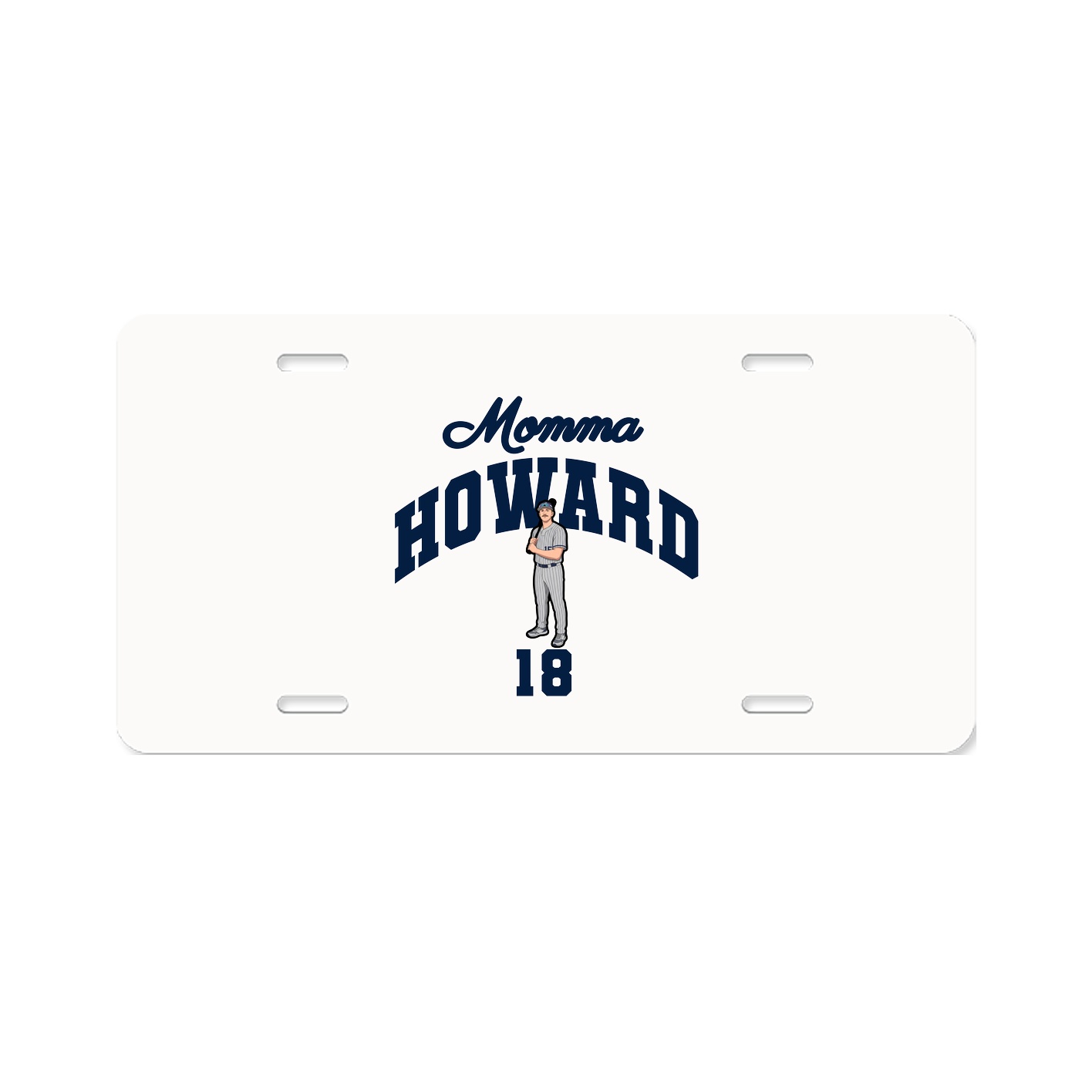 License Plate — Mothers Day Arch in Classic
