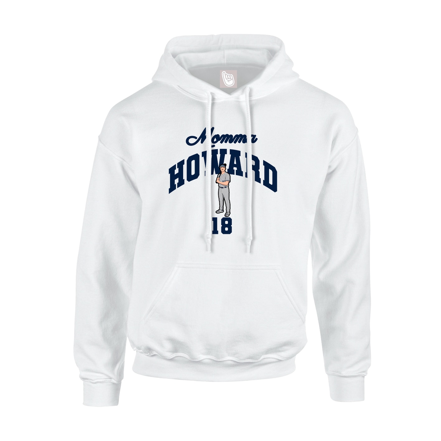 Hoodie — Mothers Day Arch in White