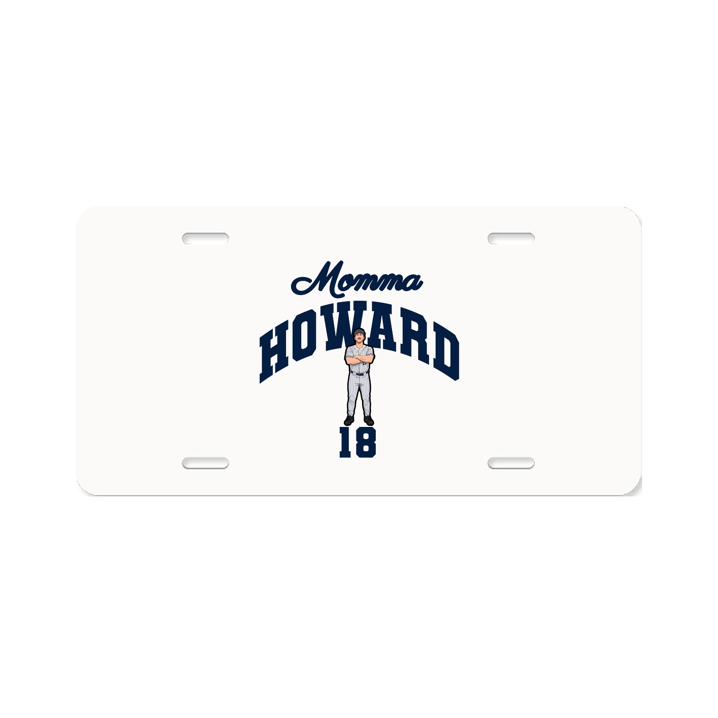 License Plate — Mothers Day Arch in Classic