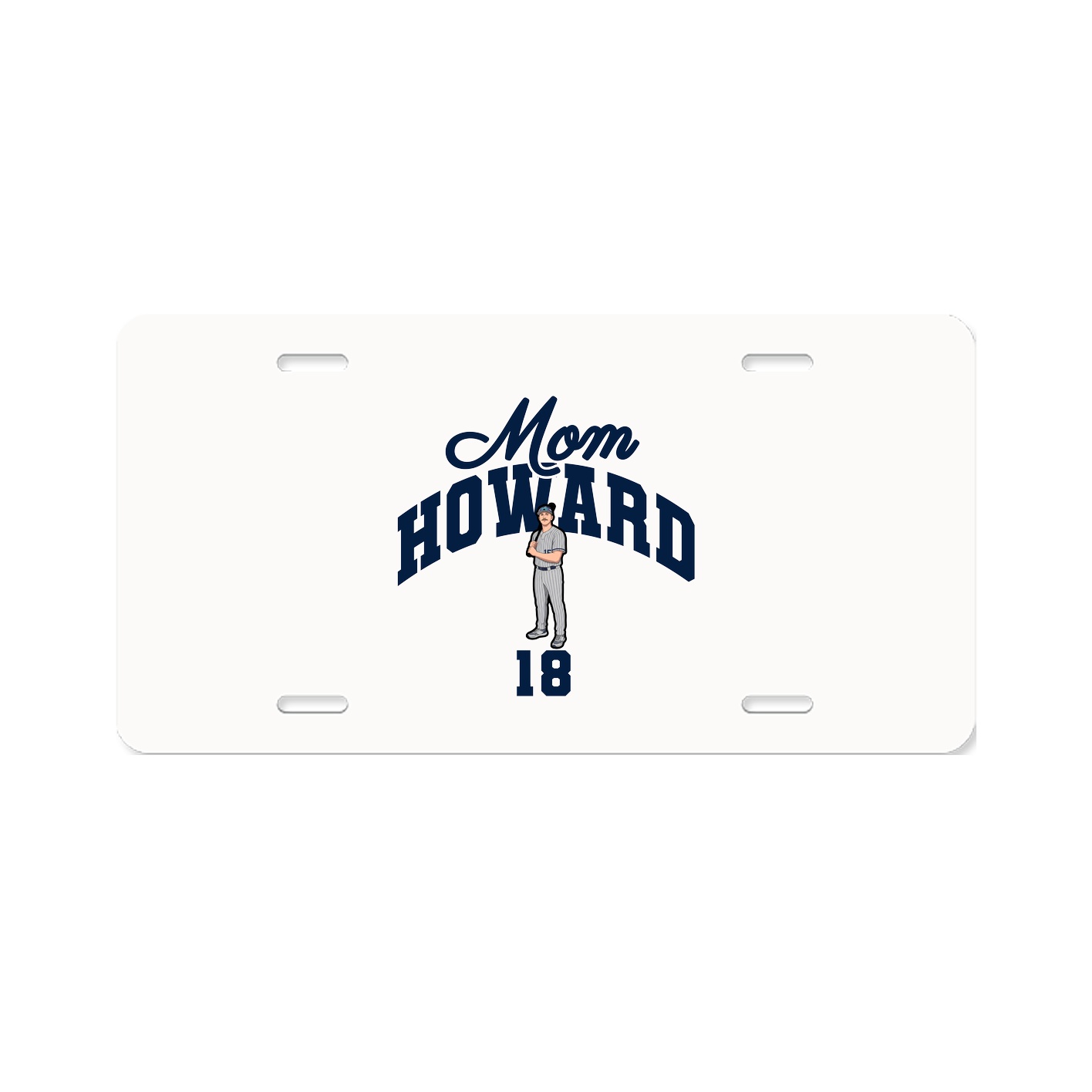 License Plate — Mothers Day Arch in Classic