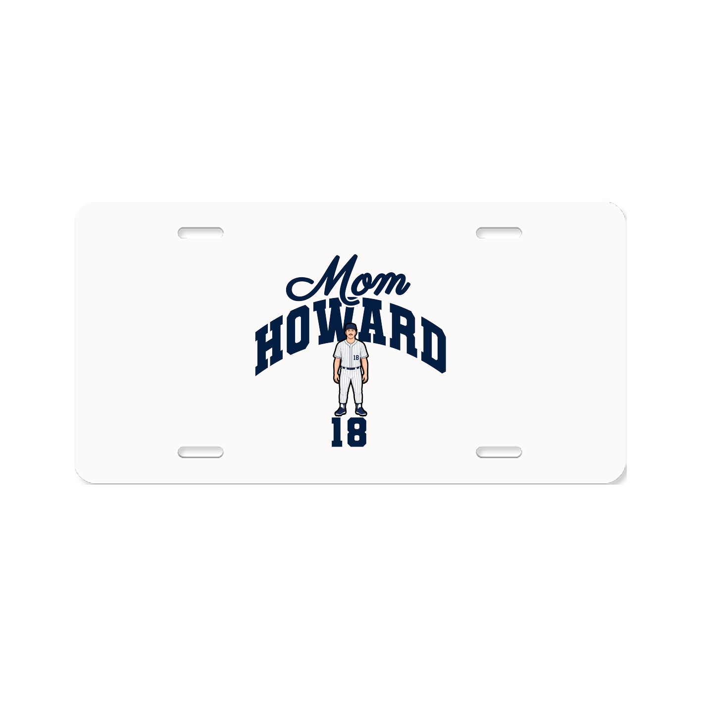 License Plate — Mothers Day Arch in Classic