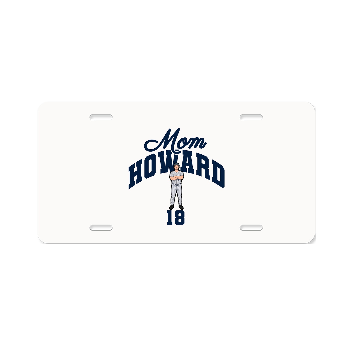 License Plate — Mothers Day Arch in Classic