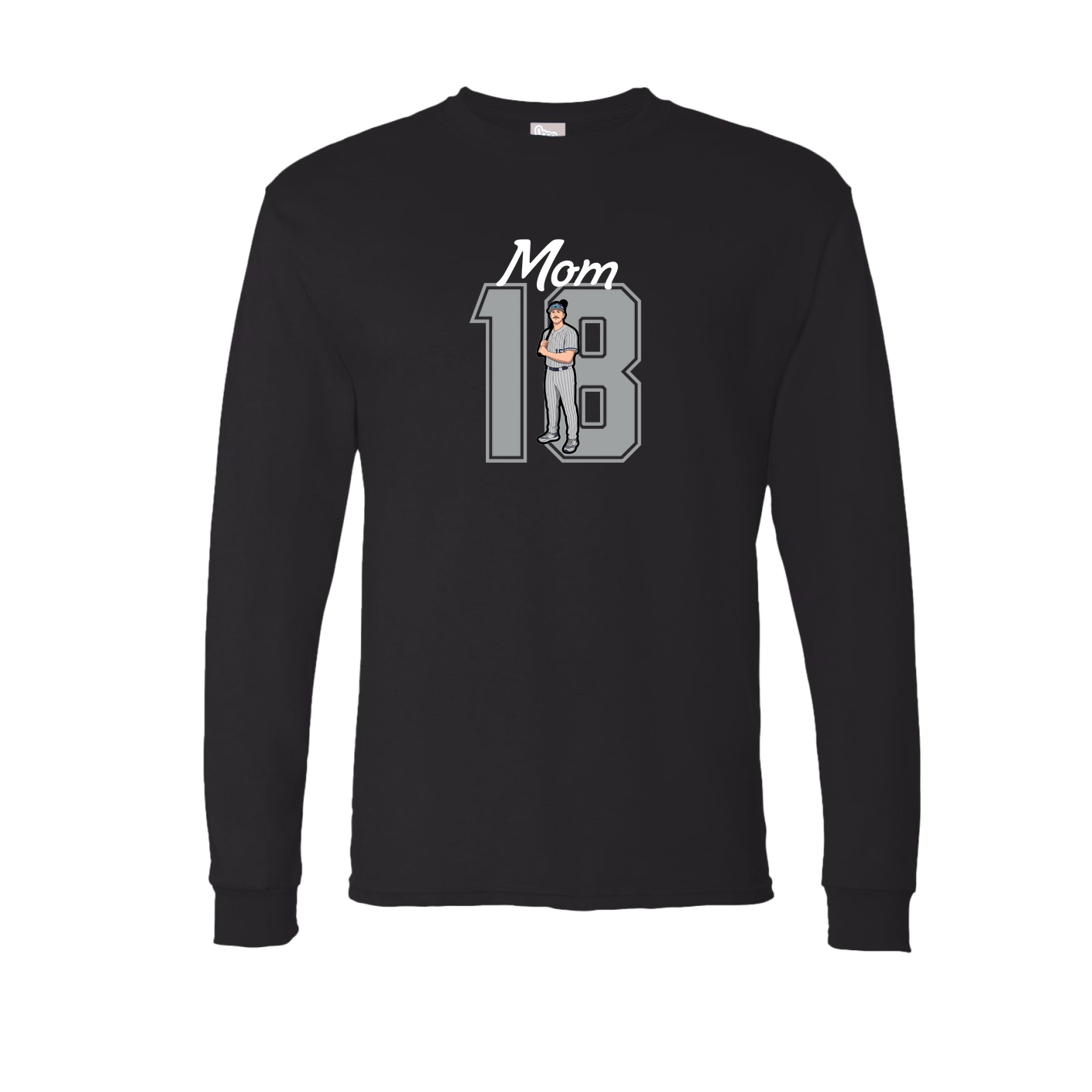 Long Sleeve Tee — Mothers Day Shirsey in Black