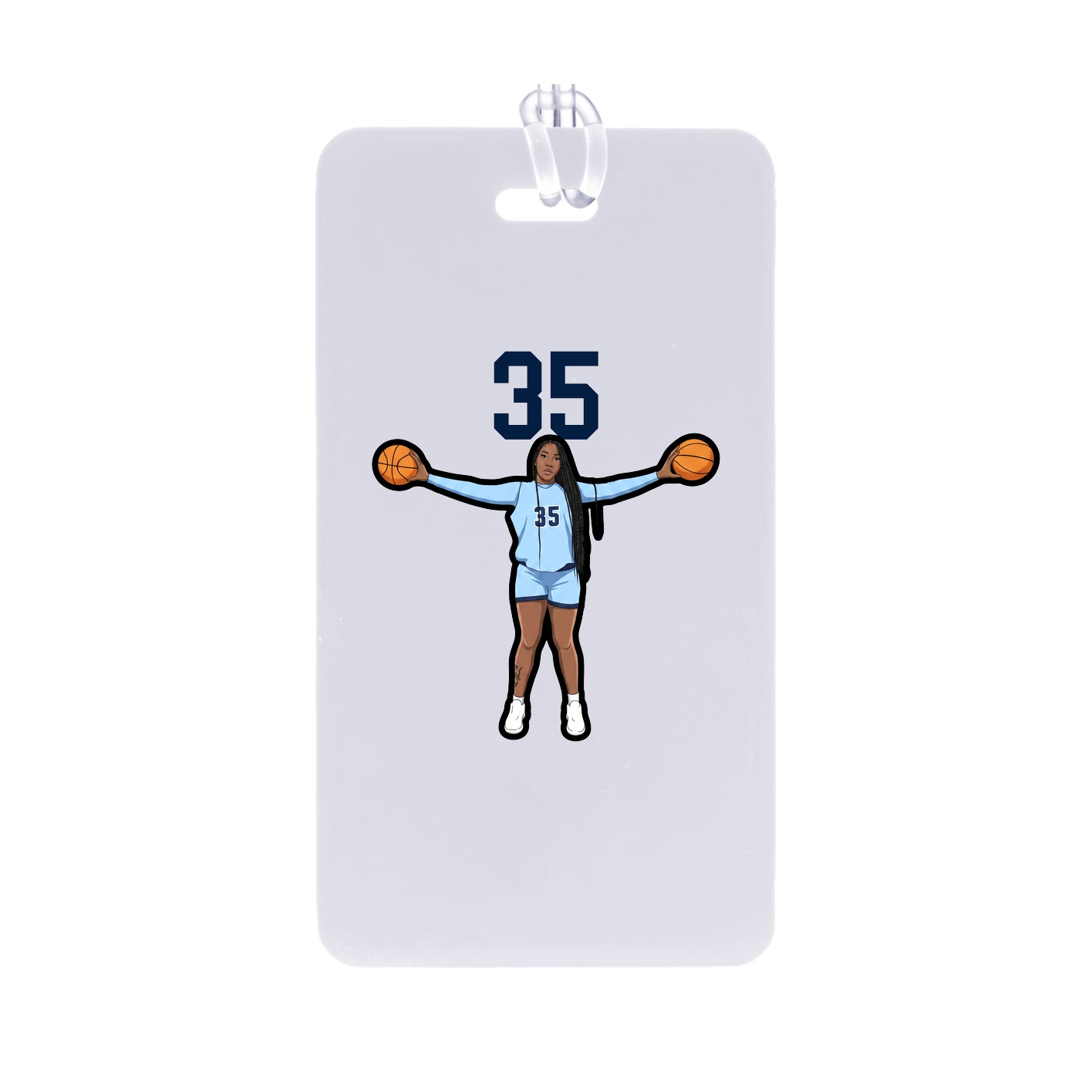 Bag Tag — Number Top in Classic