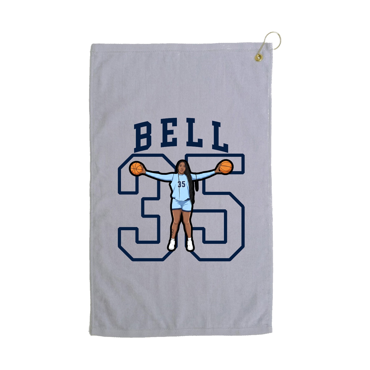 Golf Towel — Shirsey in Grey