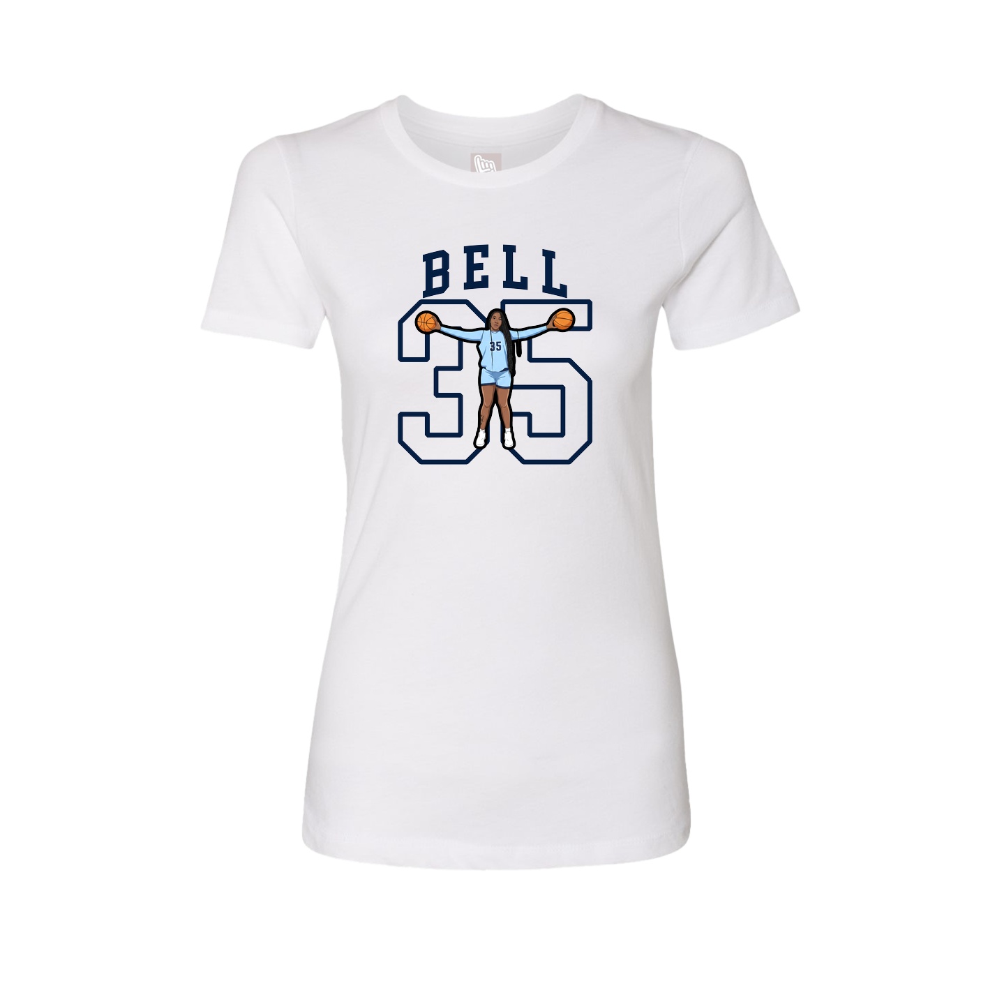 Fitted Women's Tee — Shirsey in White