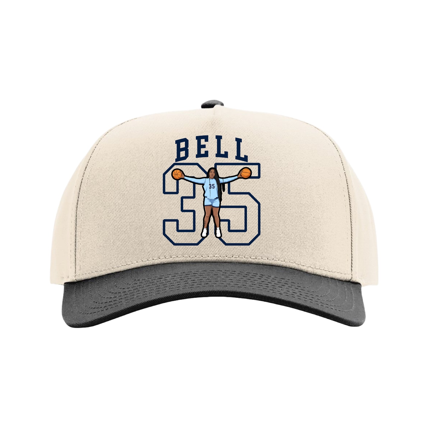 Full Fabric Five-Panel Champ Cap