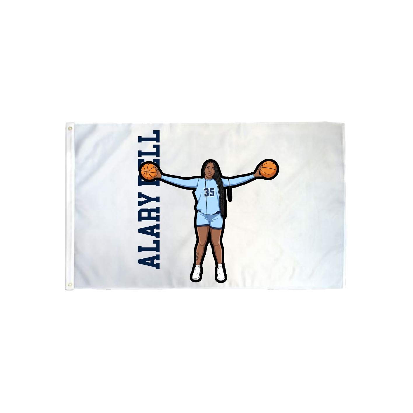 3x5 Flag — Name Vertical in Classic