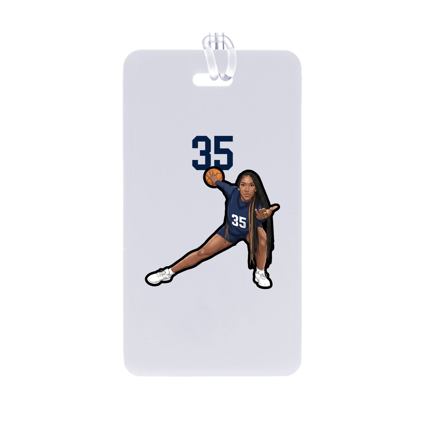 Bag Tag — Number Top in Classic