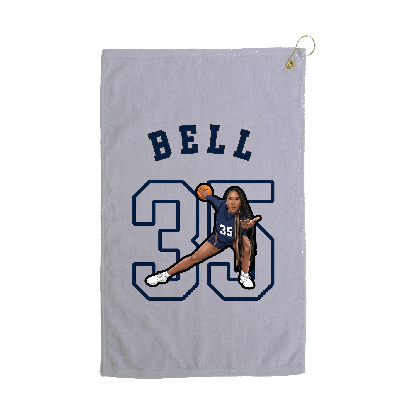 Golf Towel — Shirsey Arch in Grey