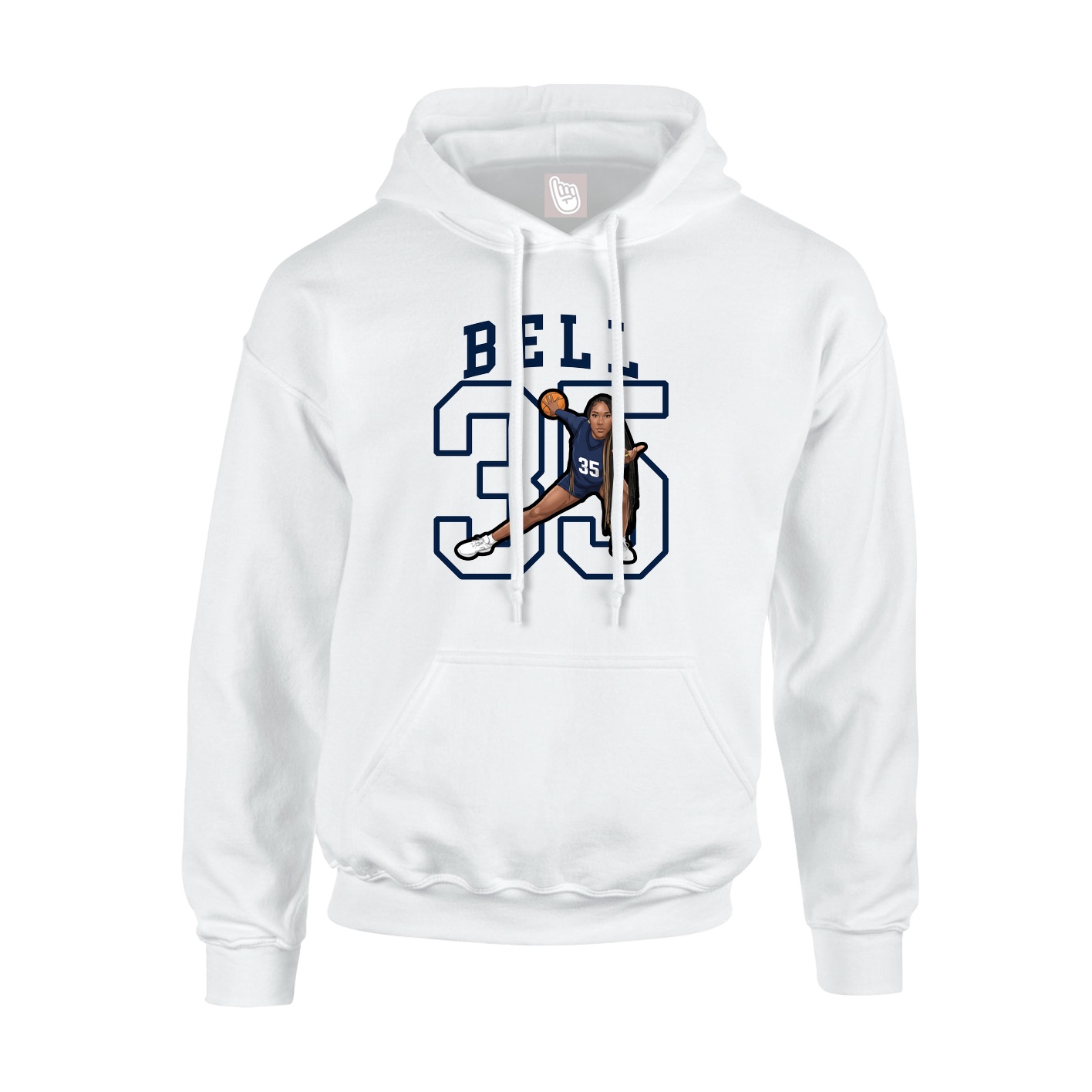 Youth Hoodie — Shirsey in White