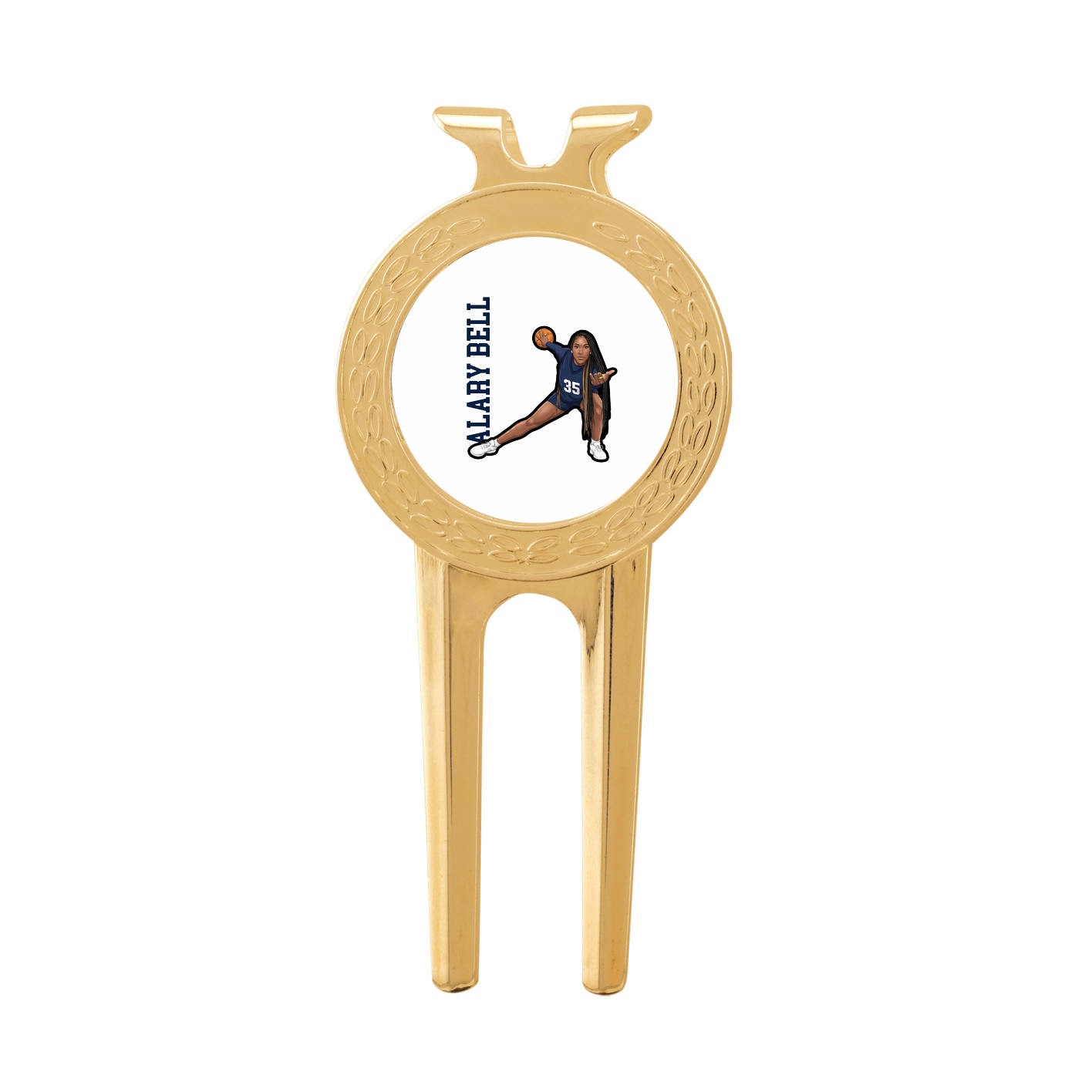 Divot Tool with Ball Marker — Name Vertical in Classic