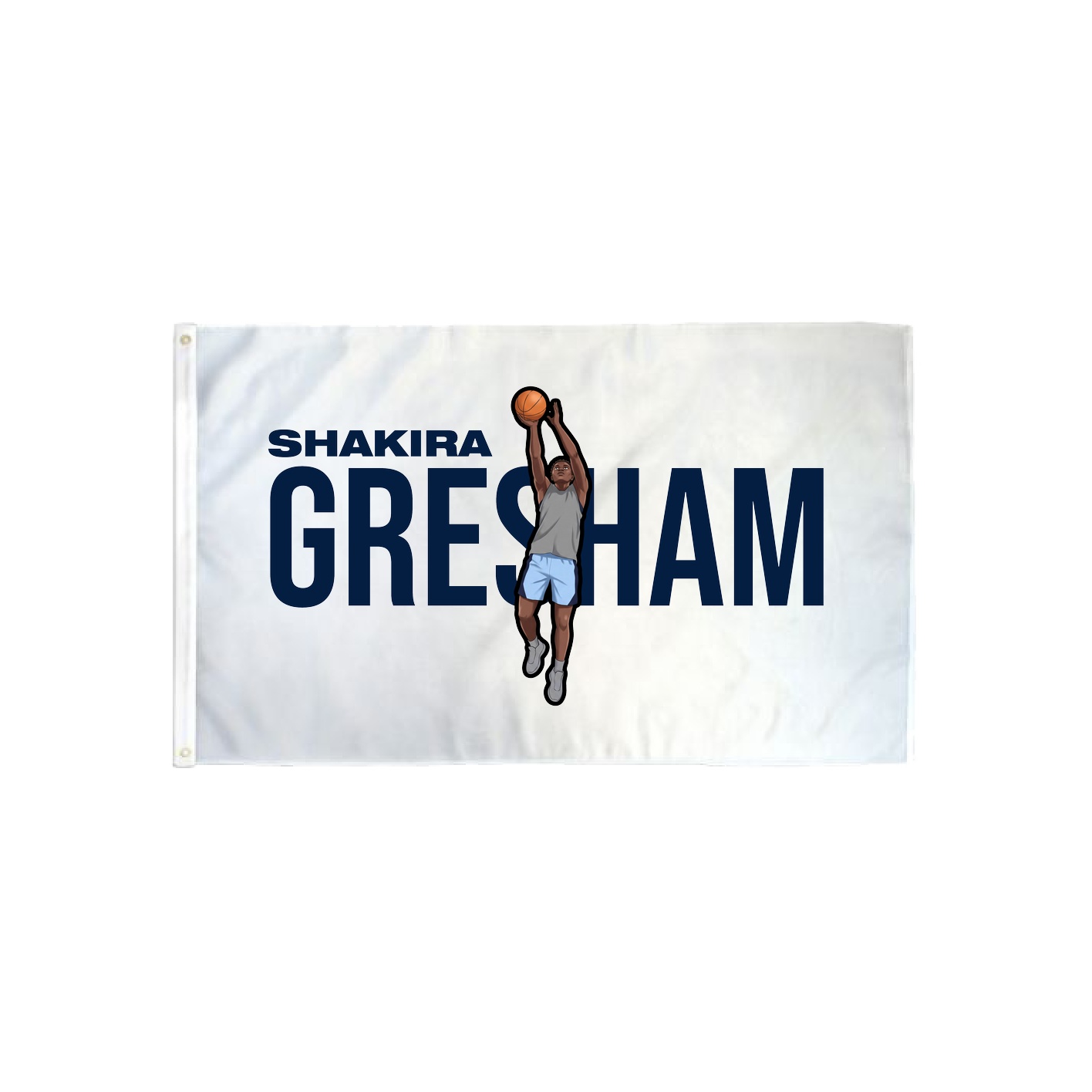 3x5 Flag — Player Name in Classic