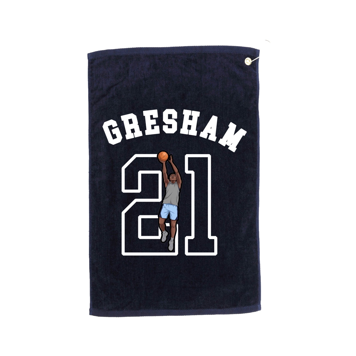 Golf Towel — Shirsey Arch in Navy