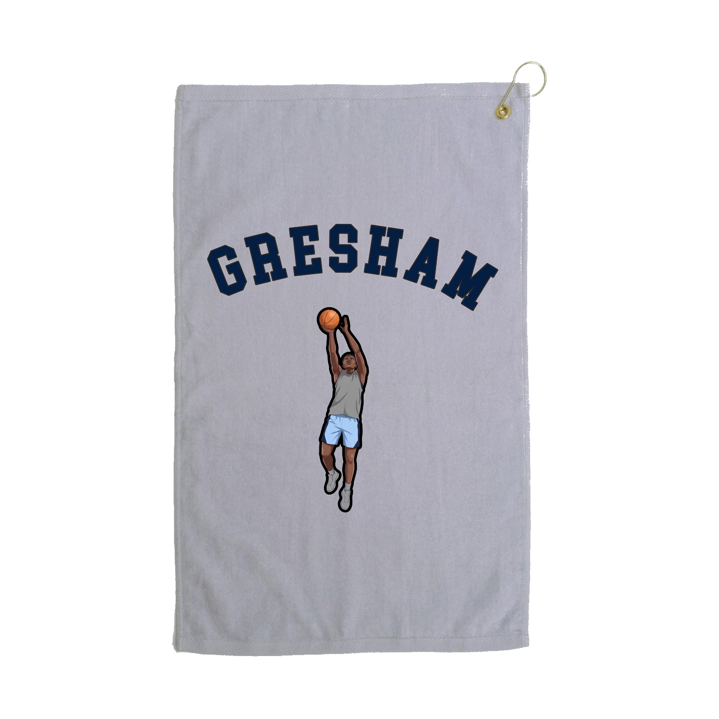 Golf Towel — Shirsey Arch in Grey